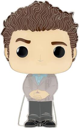 Seinfeld 3 Inch Funko POP Pin | Kramer - Gray