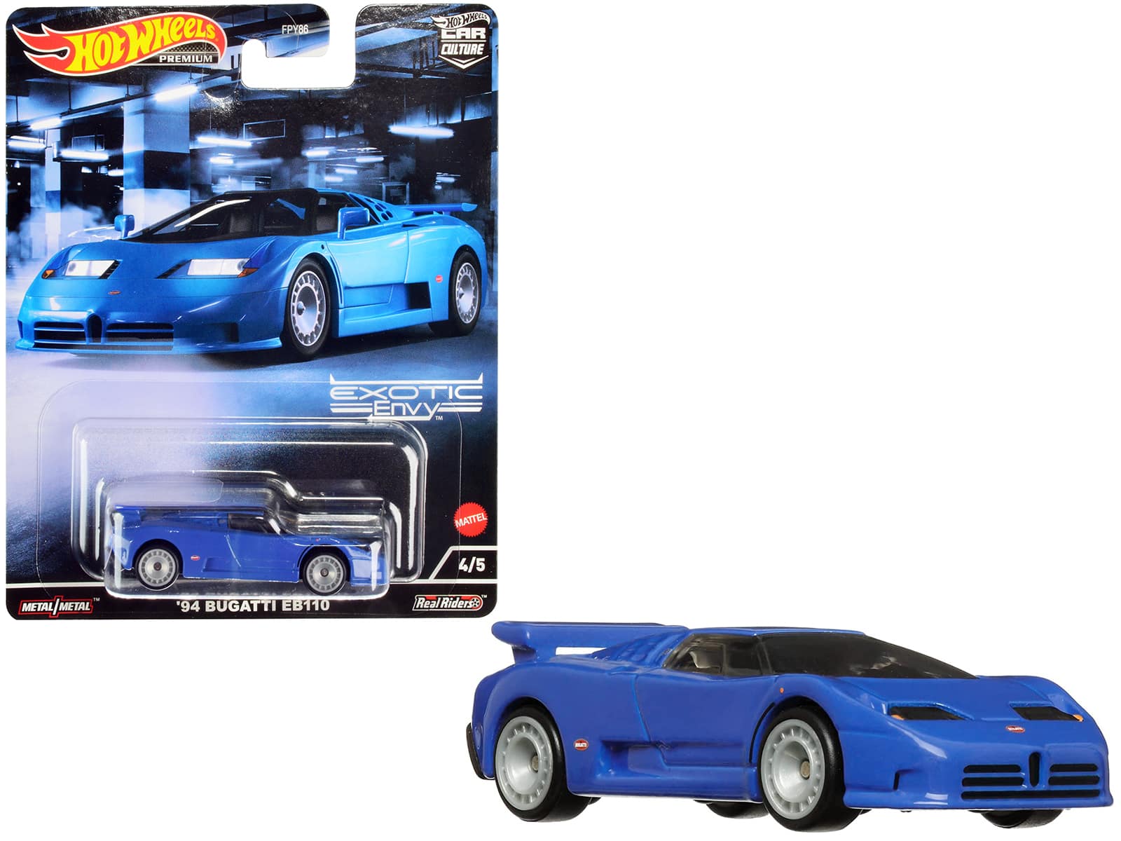 "1994 Bugatti EB110 Blue ""Exotic Envy"" Series Diecast Model Car by Hot Wheels" price history on PriceWatchPro