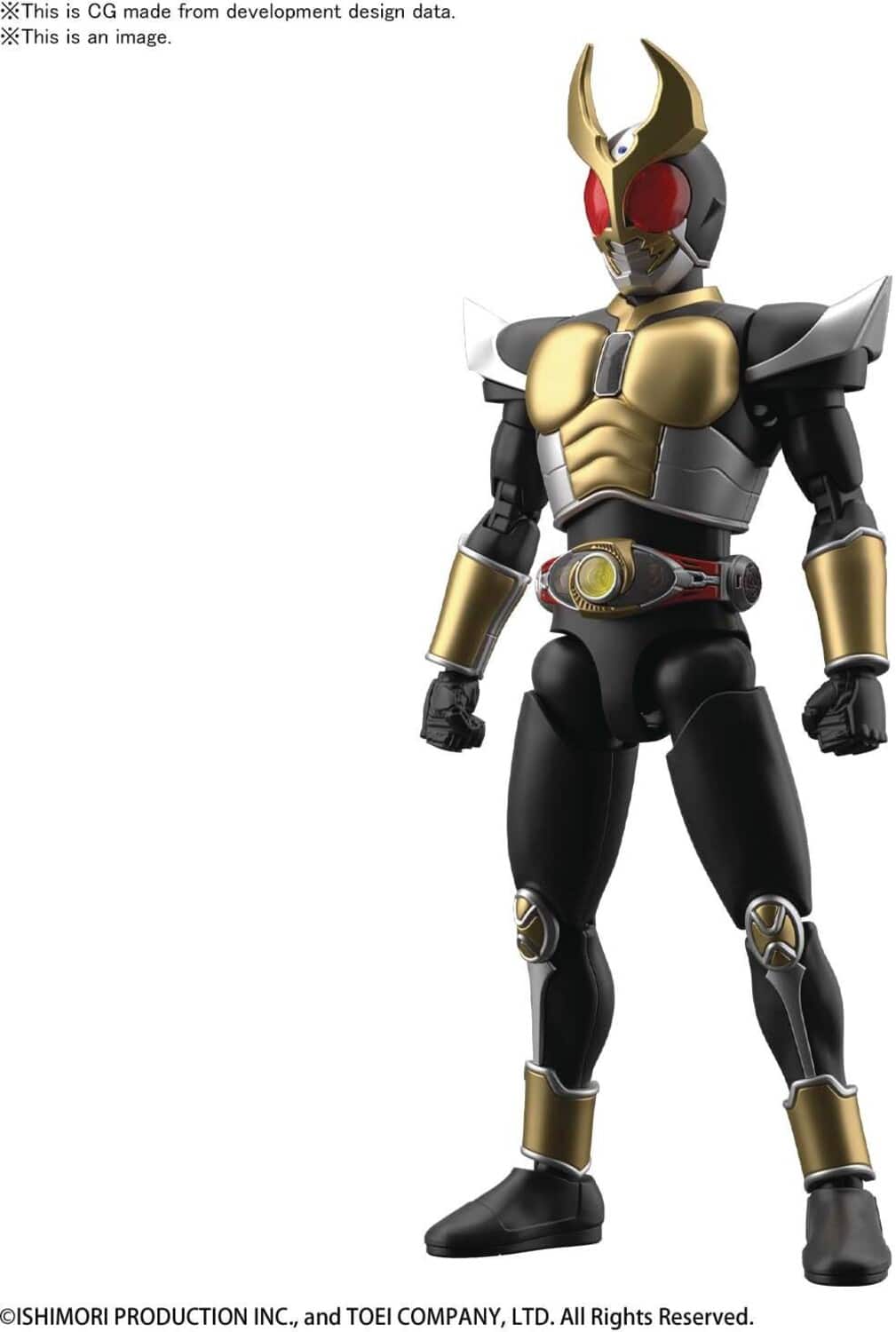 Bandai - Hobby - Kamen Rider - Figure-Rise Standard - Masked Rider Agito Ground Form Model Kit - COLLECTIBLES - Multicolor