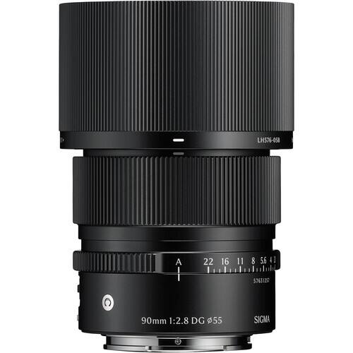 LH576-058 A I 22 I 16 I 11 8 5.6 I 1 57631257 90mm 1:2.8 DG 55 SIGMA