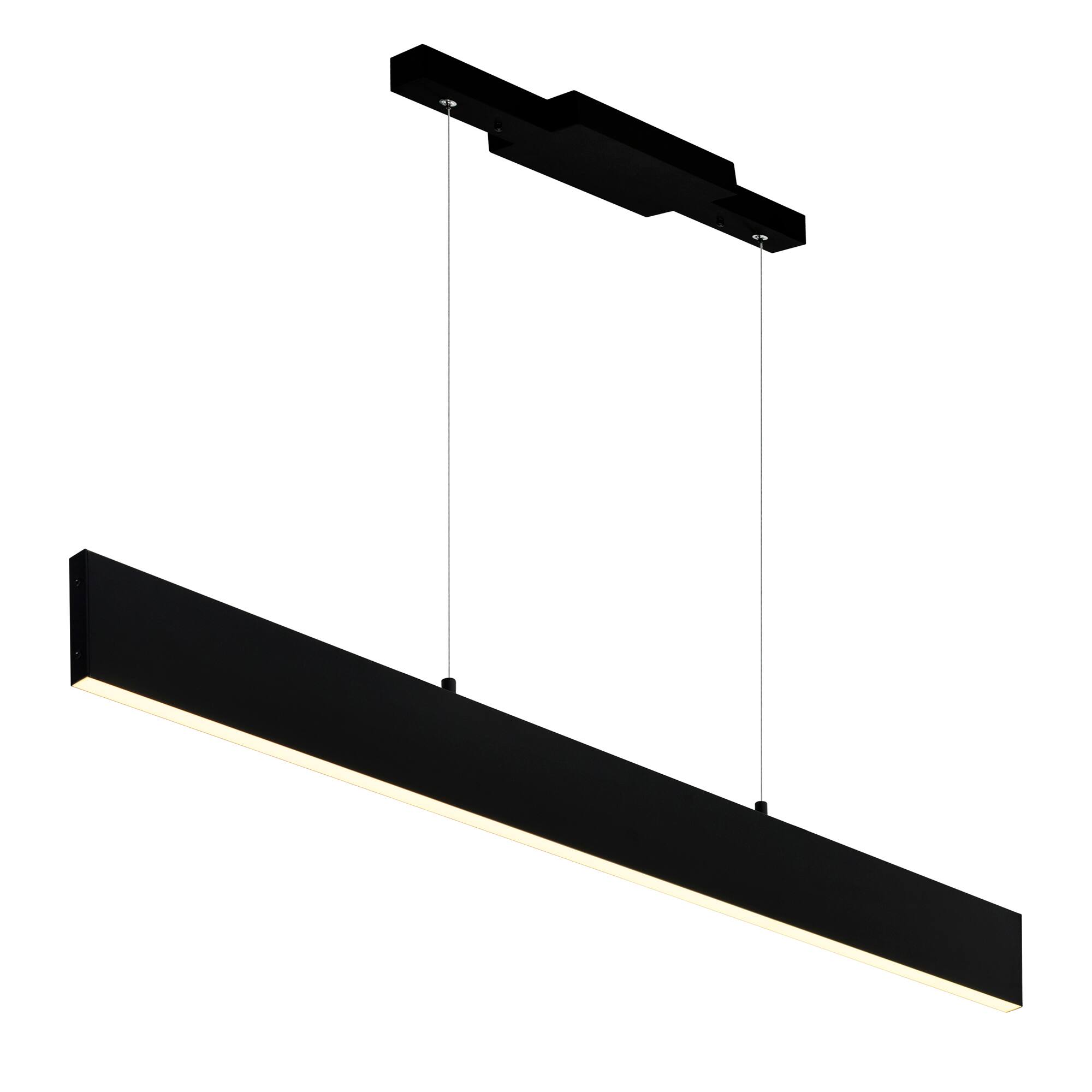 Alt View 1. CWI Lighting - Krista LED Chandelier With Satin Black Finish - Satin Black.