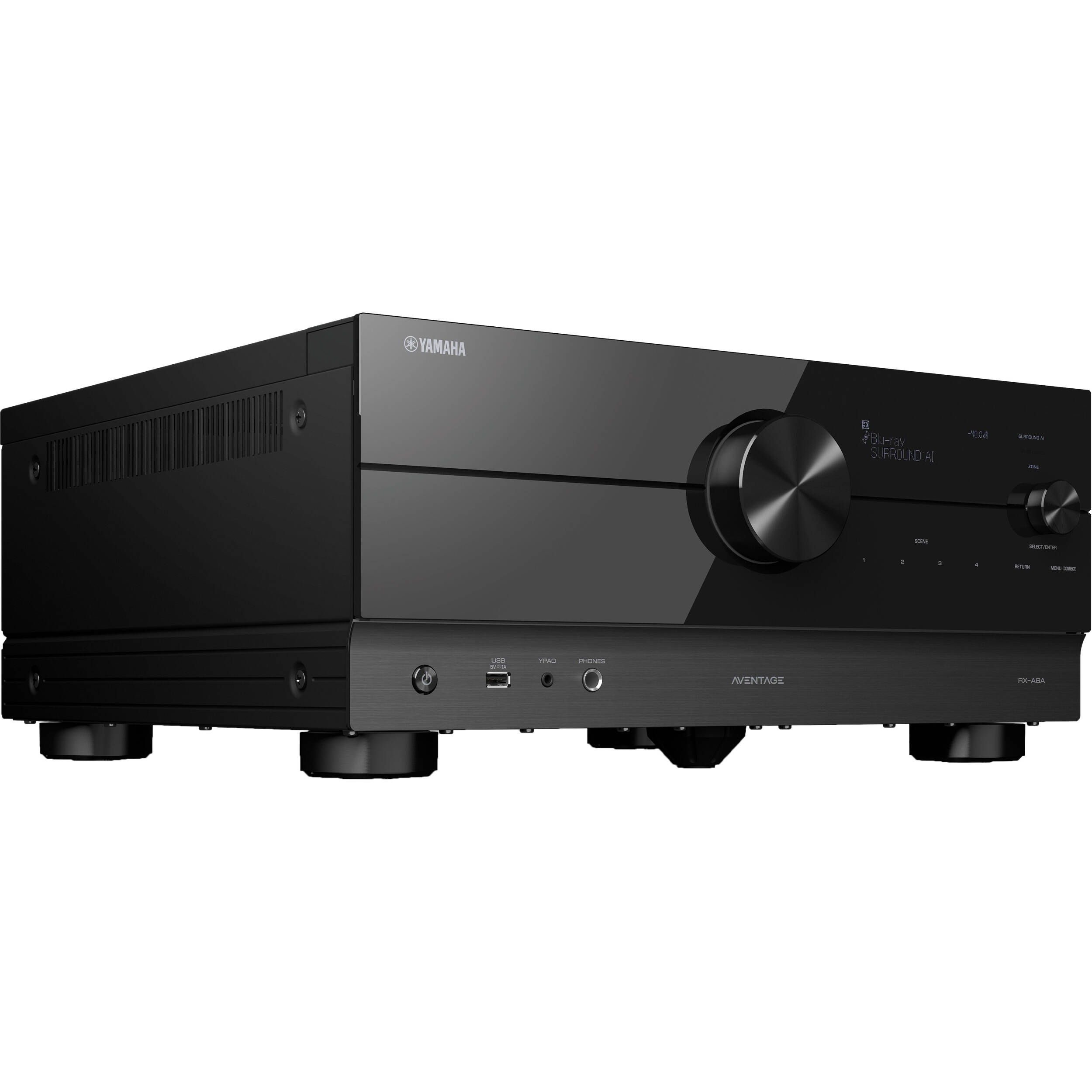 Yamaha AVENTAGE RX A6A 9.2 Channel MusicCast A/V Receiver Bundle