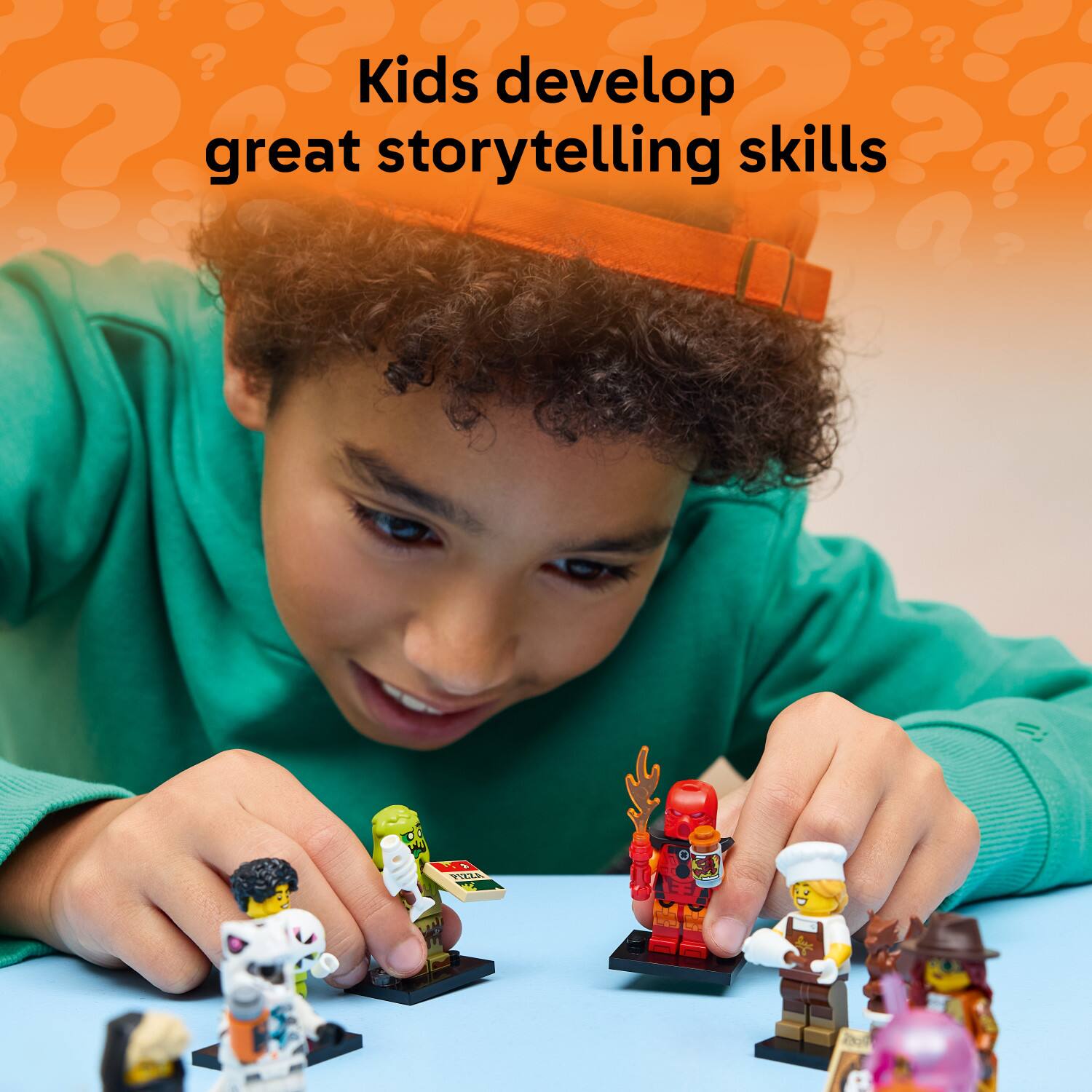 Kids develop great storytelling skills