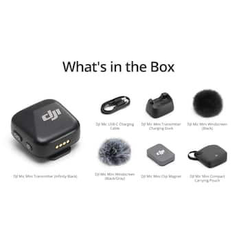 DJI Mic Mini Transmitter Black CP.RN.00000431.01 - Best Buy DJI Mic Mini Transmitter Black CP.RN.00000431.01 - Best Buy