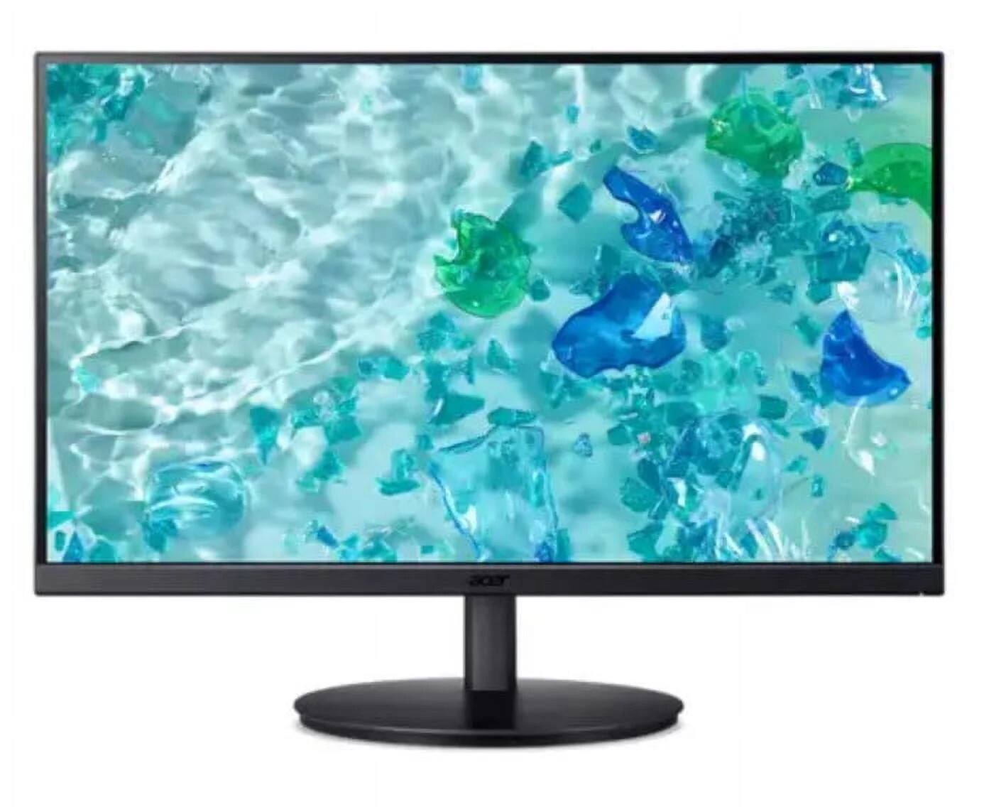 Back. Acer - Acer Vero CB272K 27" 4K UHD Monitor - IPS - 16:9 - 2x 2.0W speakers - 2x HDMI - DisplayPort 1.2 - Black UM.HB2AA.011 - Black.