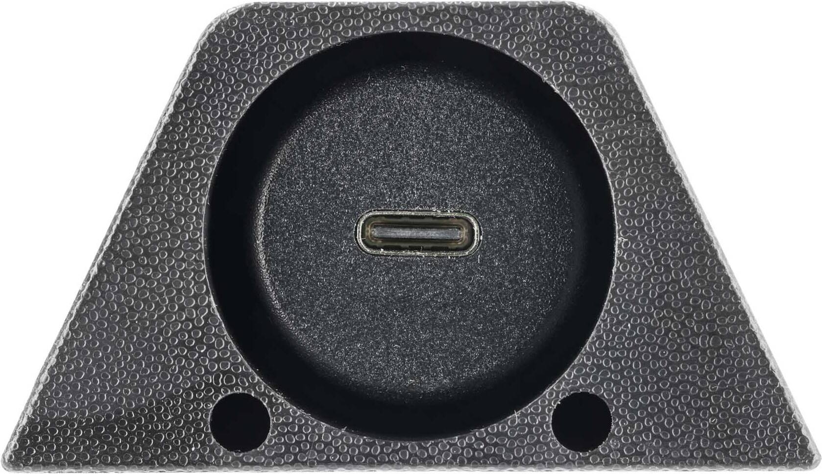 Alt View 13. Metra - 1' Male USB 4.0 Type-C to Female USB 4.0 Type-C Extension Cable - Black.