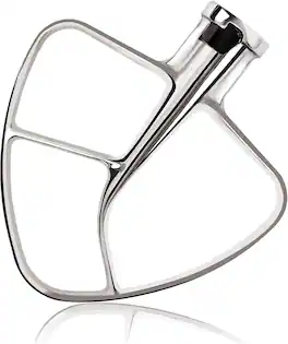 Elechore Depot - K45B Stainless Steel Flat Beater For Kitchenaid 4-5 Quart Tilt Head Paddle attachment KitchenAid MixerAttachment - Stainless steel color