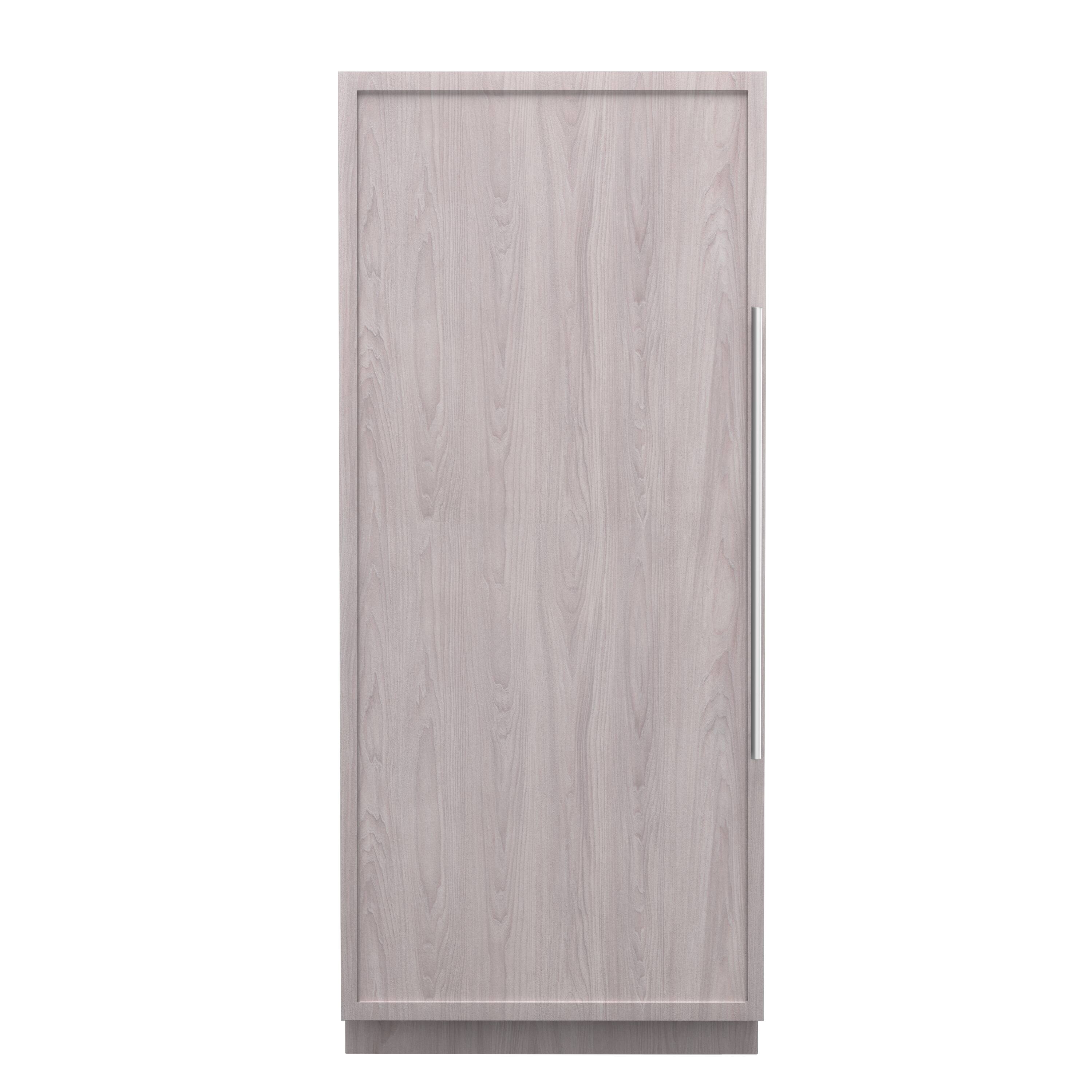 Front. Thermador - Freedom Collection 22.3 Cu. Ft. Automatic Defrost Smart Built-in Upright Freezer with internal Ice Maker - Custom Panel Ready.
