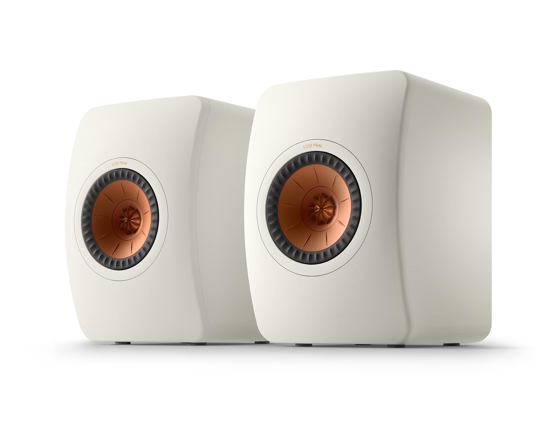 KEF - LS50 Meta Bookshelf Speakers (Pair) - White