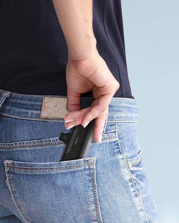 Alt View 2. iWalk - iWALK Small USB C Portable Phone Charger 4500mAh - Black.