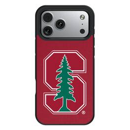 Keyscaper - NCAA - Stanford Cardinal Bump Case with 8.2ft Drop Protection - 14 Pro Max - Multicolor