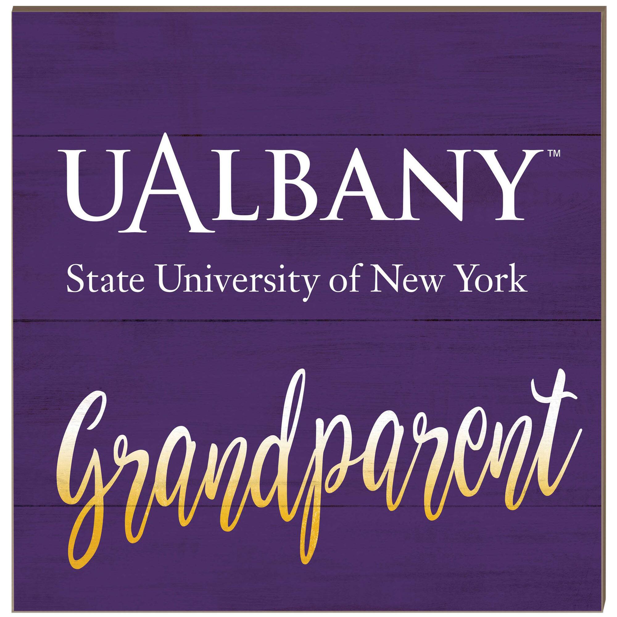 UAlbany Great Danes 10'' x 10'' Grandparent Plaque