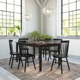 Emma + Oliver - Cullen Wooden Dining Table - Wenge Matte