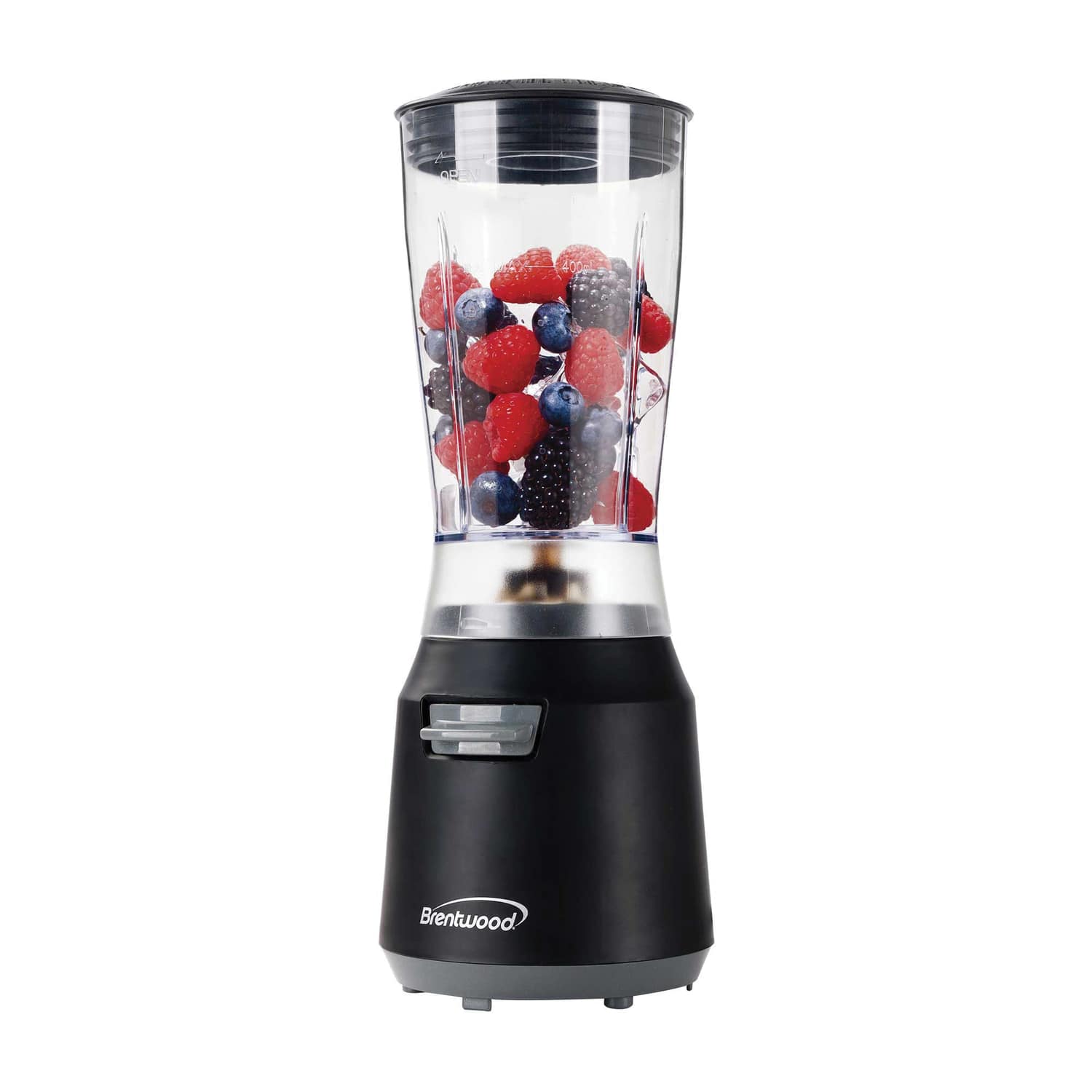 Brentwood - Jb-191bk 180-watt 14-oz. Personal Blender (/gray) - Black