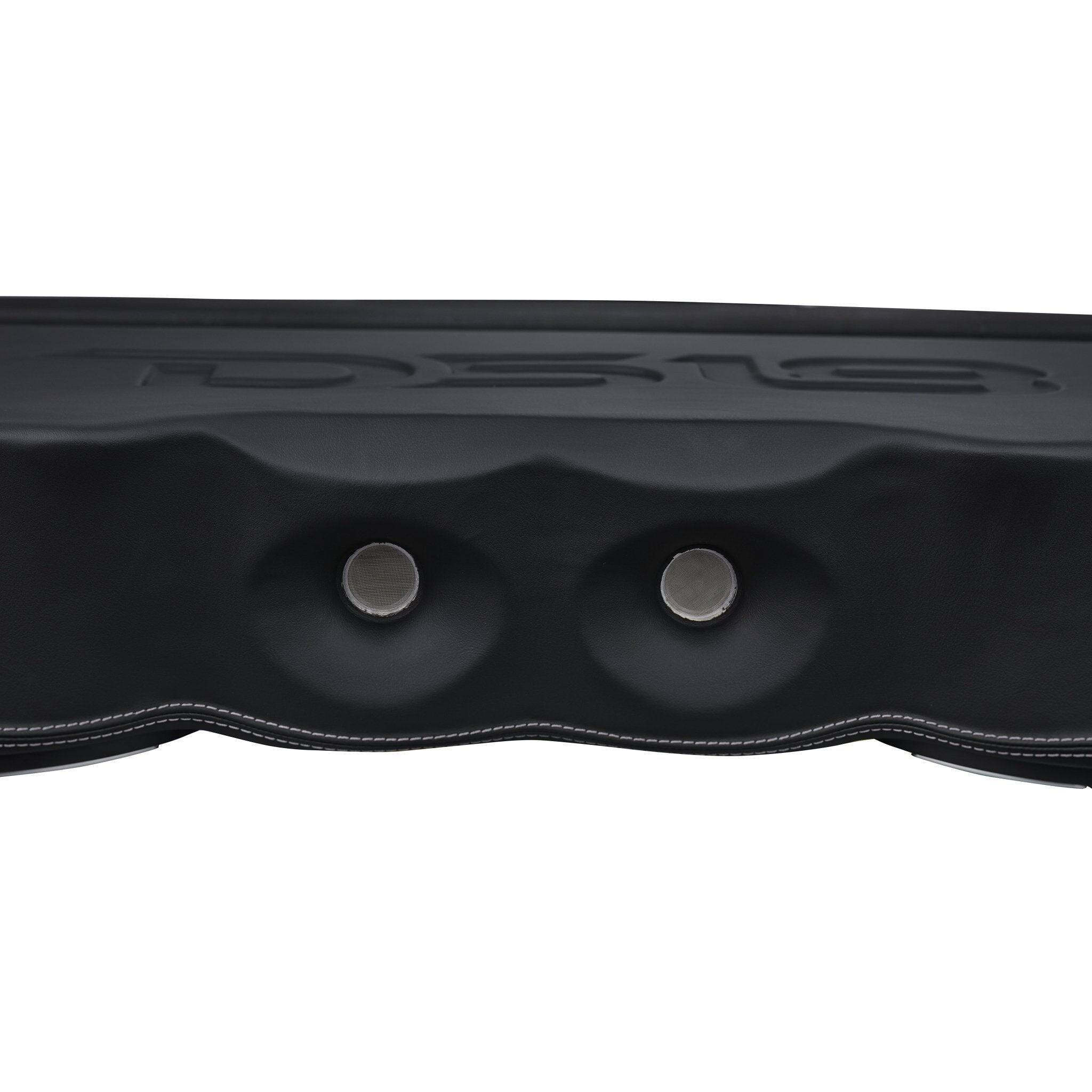 Alt View 3. DS18 Audio - 8” Loaded Overhead Soundbar with 4 Speakers, 4 Tweeters, 2 Compression Drivers for 2007-2018 Jeep JK/JKU – Black Leather.