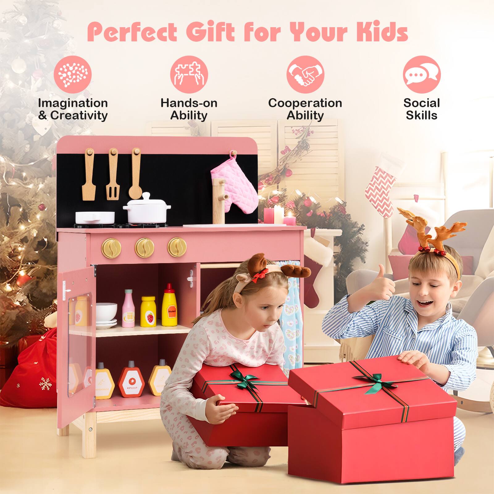 Perfect Gift for Your Kids

- Imagination & Creativity
- Hands-on Ability
- Cooperation Ability
- Social Skills