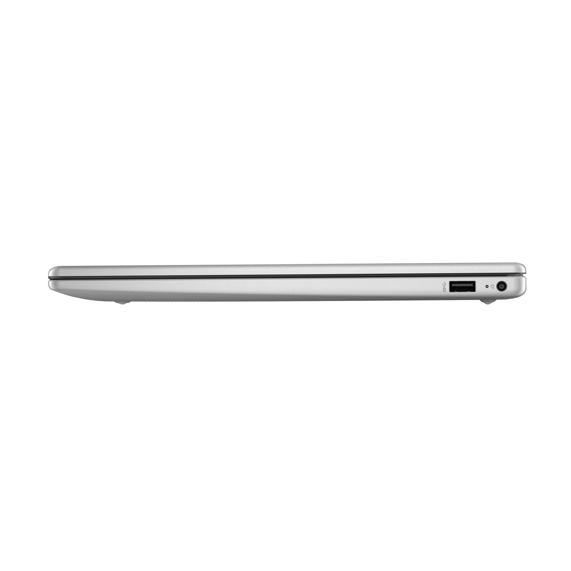 Left. HP - HP 14-ep20 14" FHD Laptop, Intel Core 3 N355, 16GB, 512GB, Windows 11 Home - Silver.