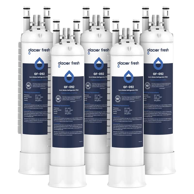 GLACIER FRESH - FPPWFU01 Water Filter Replacement for Frigidaire PurePour FPPWFU01, Compatible with EPPWFU01, 5 Pack