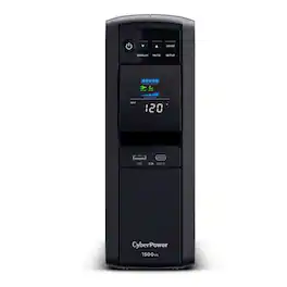 CyberPower - PFC Sinewave Series 1500VA Battery Back-Up System - Black
