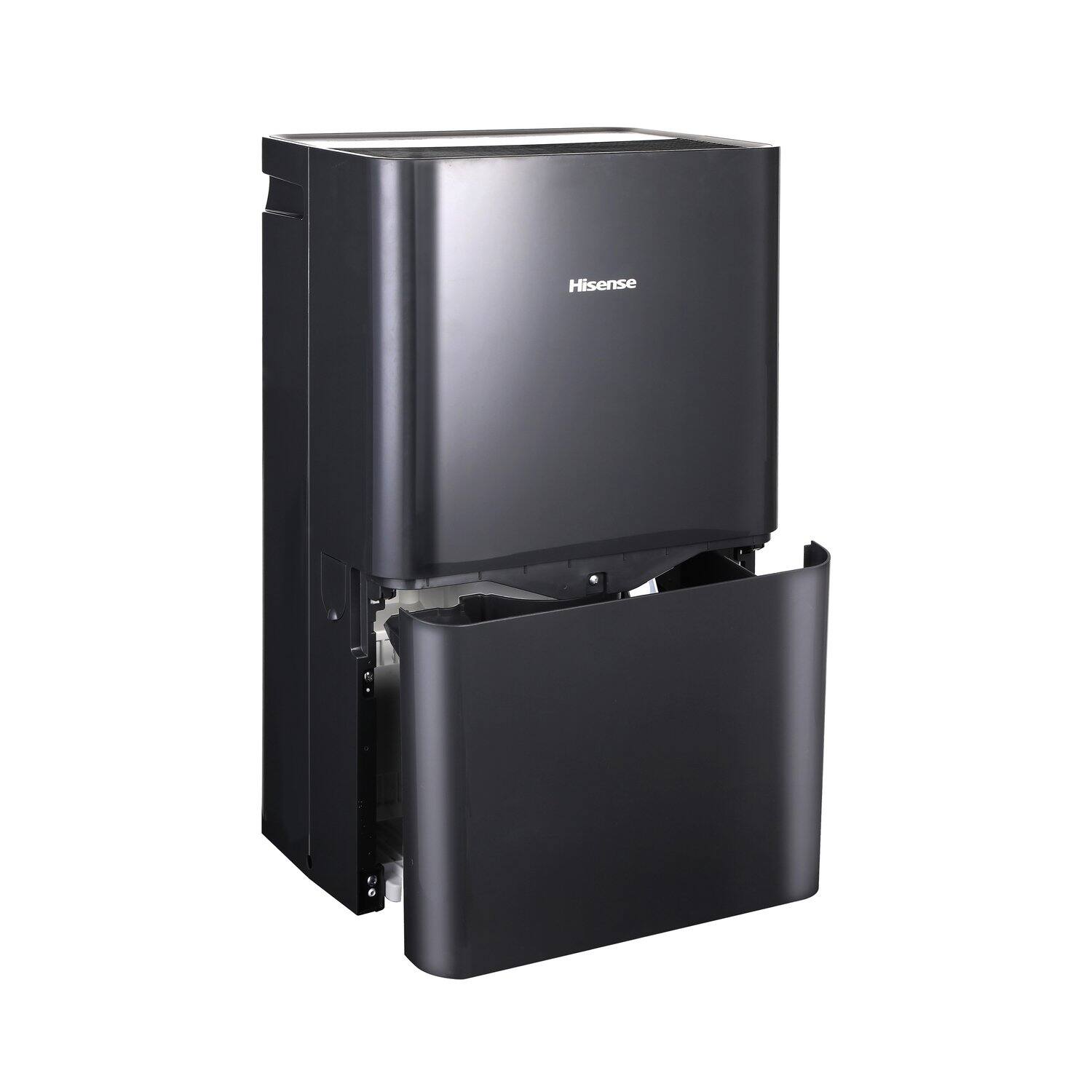 Alt View 8. Hisense - Hisense 50 Pint Dehumidifier with Pump in Black - Black.