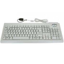 Seal Shield - Glow Waterproof Back-Lit Keyboard - Membrane Key Switch w/ Tactile Feedback - 104 Keys w/ QWERTY Layout - Unknown