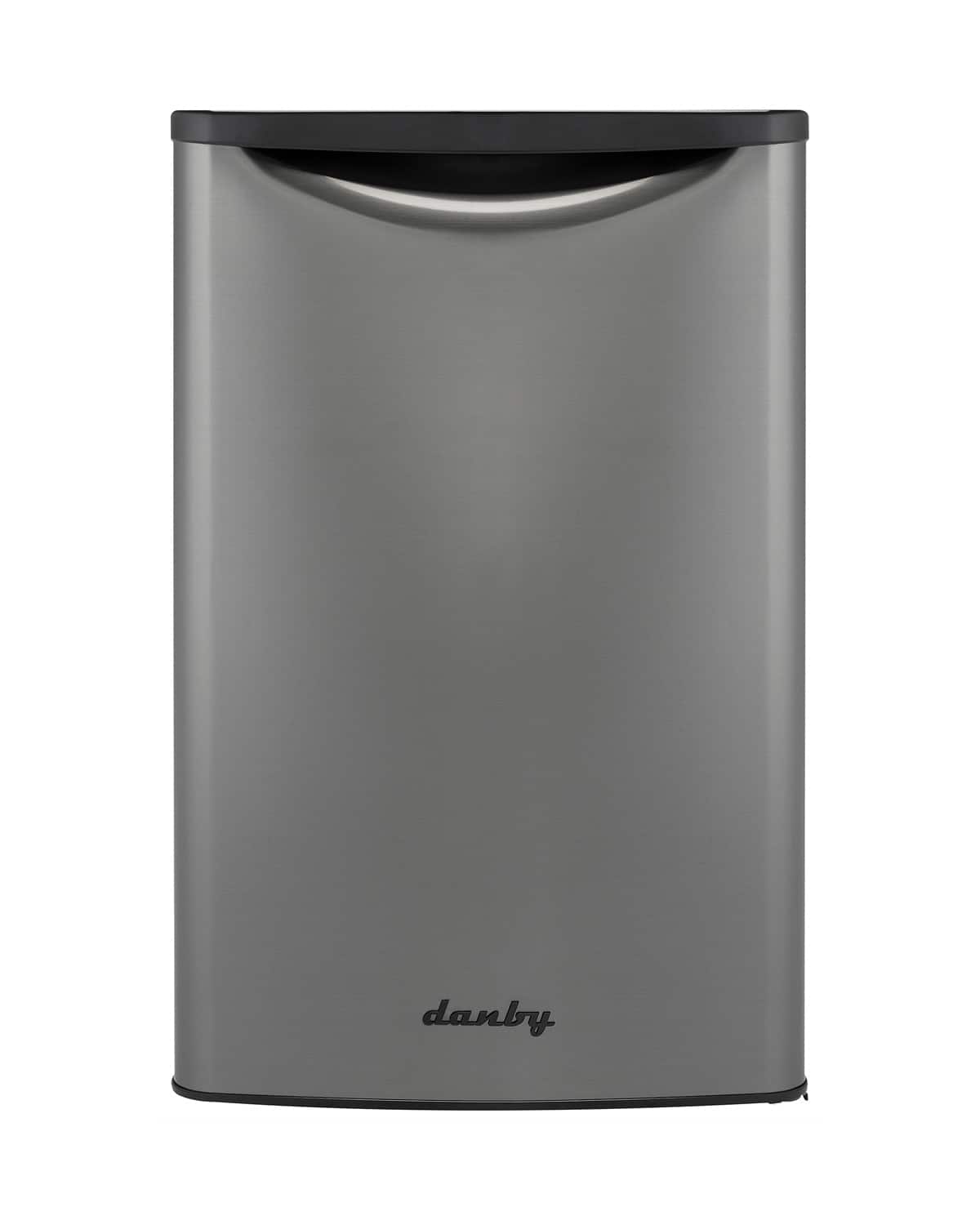 Danby - 4.4 cu. ft. Contemporary Classic Compact All-Fridge - Black Stainless Steel Look