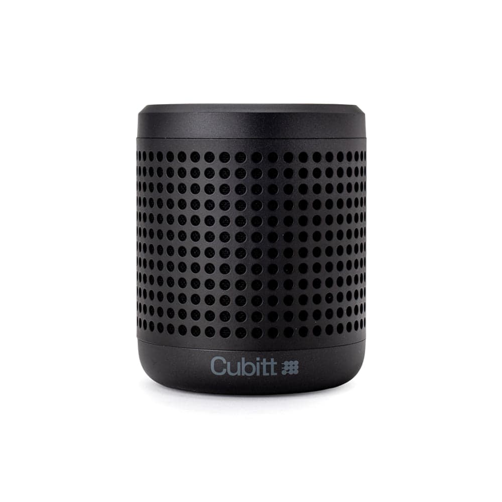 Front. Cubitt - Cubitt Power Go Gen2 Bluetooth Speaker – 16W Sound, IPX7 Waterproof, 9H Playtime, Bluetooth 5.3 & AUX, TWS Stereo, - Black.