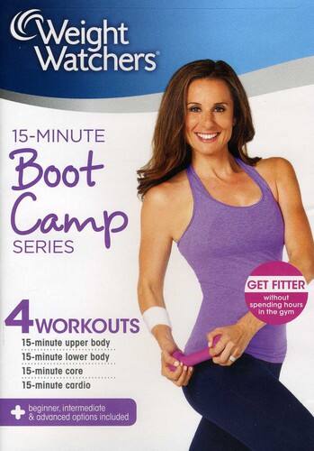 Front. Weight Watchers: 15-Minute Boot Camp Series   - DVD.