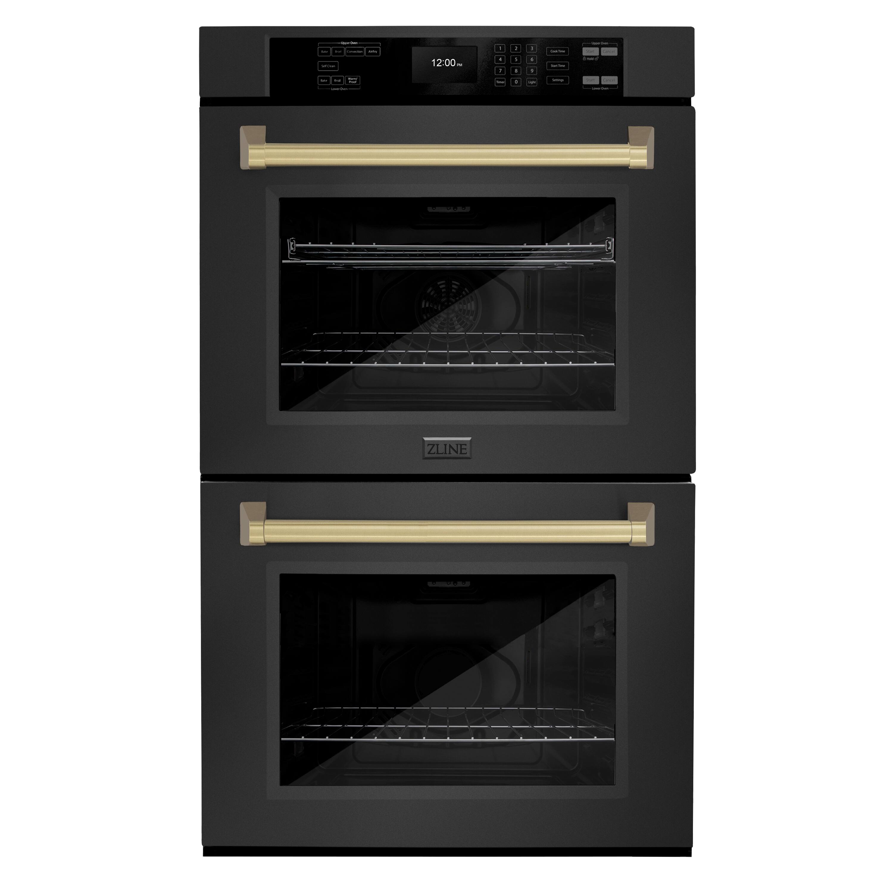 ZLINE is the brand of the oven in the image.