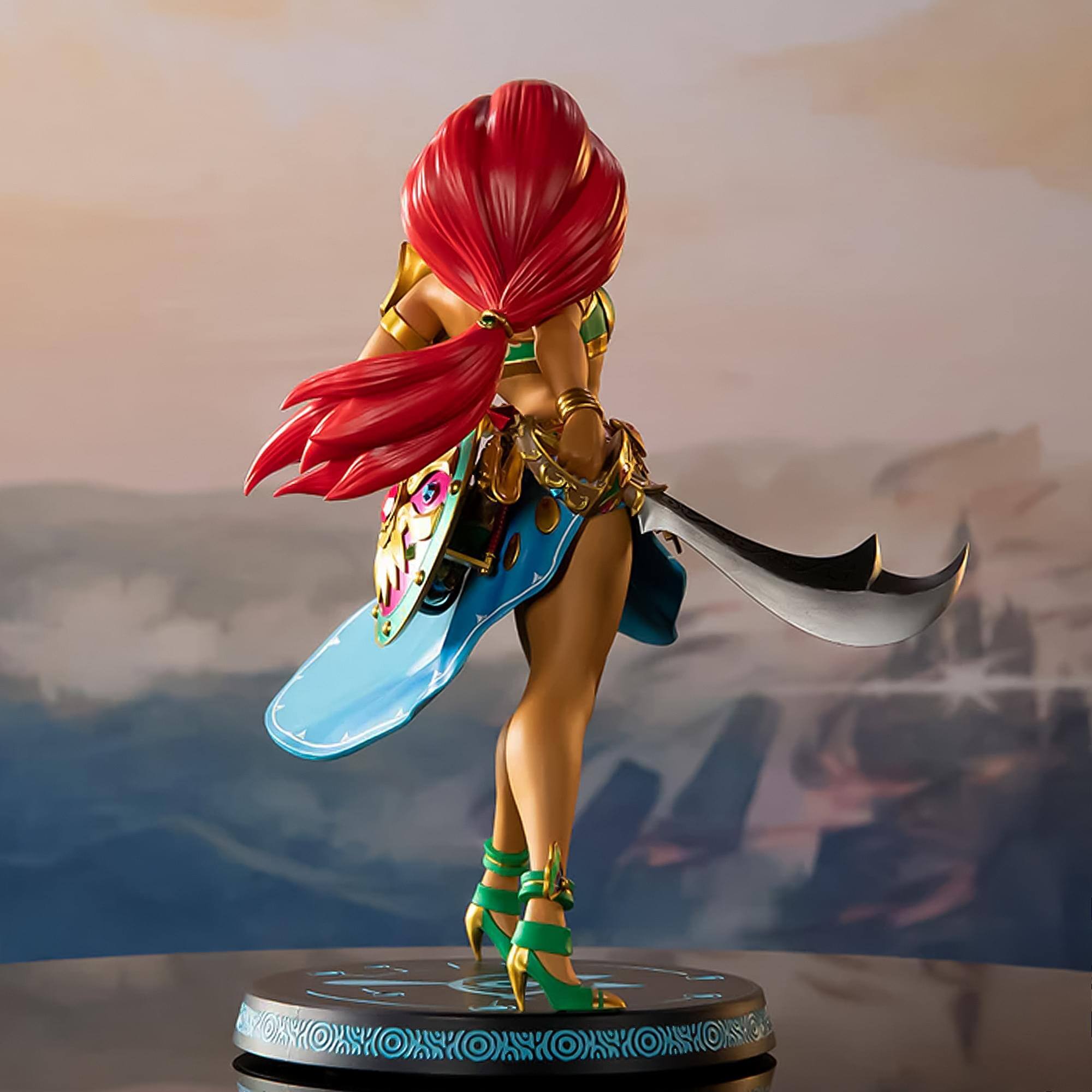 Alt View 2. Dark Horse Comics - Legend Of Zelda Breath Of The Wild Urbosa Statue | Standard Edition - Blue.