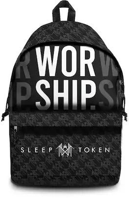 PopMarket - Sleep Token - Rocksax - Sleep Token - Worship - Daypack with Laptop Pocket (Black) - Multicolor