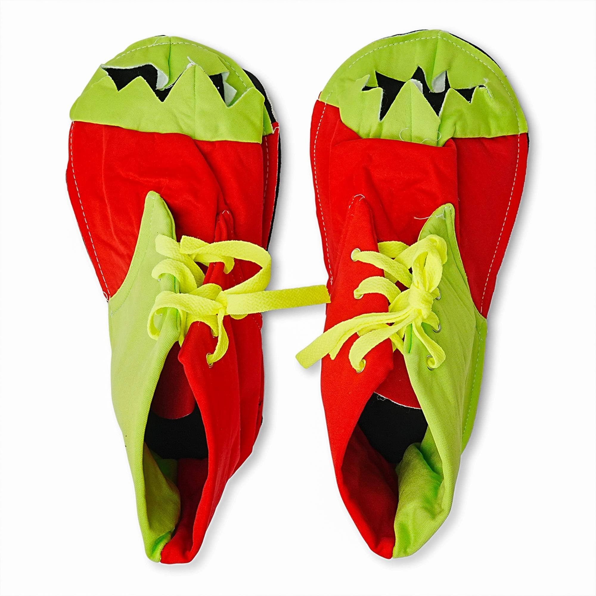Alt View 10. Forum Novelties - Clown Shoes And Toe Sock Costume Set Adult One Size - Red.