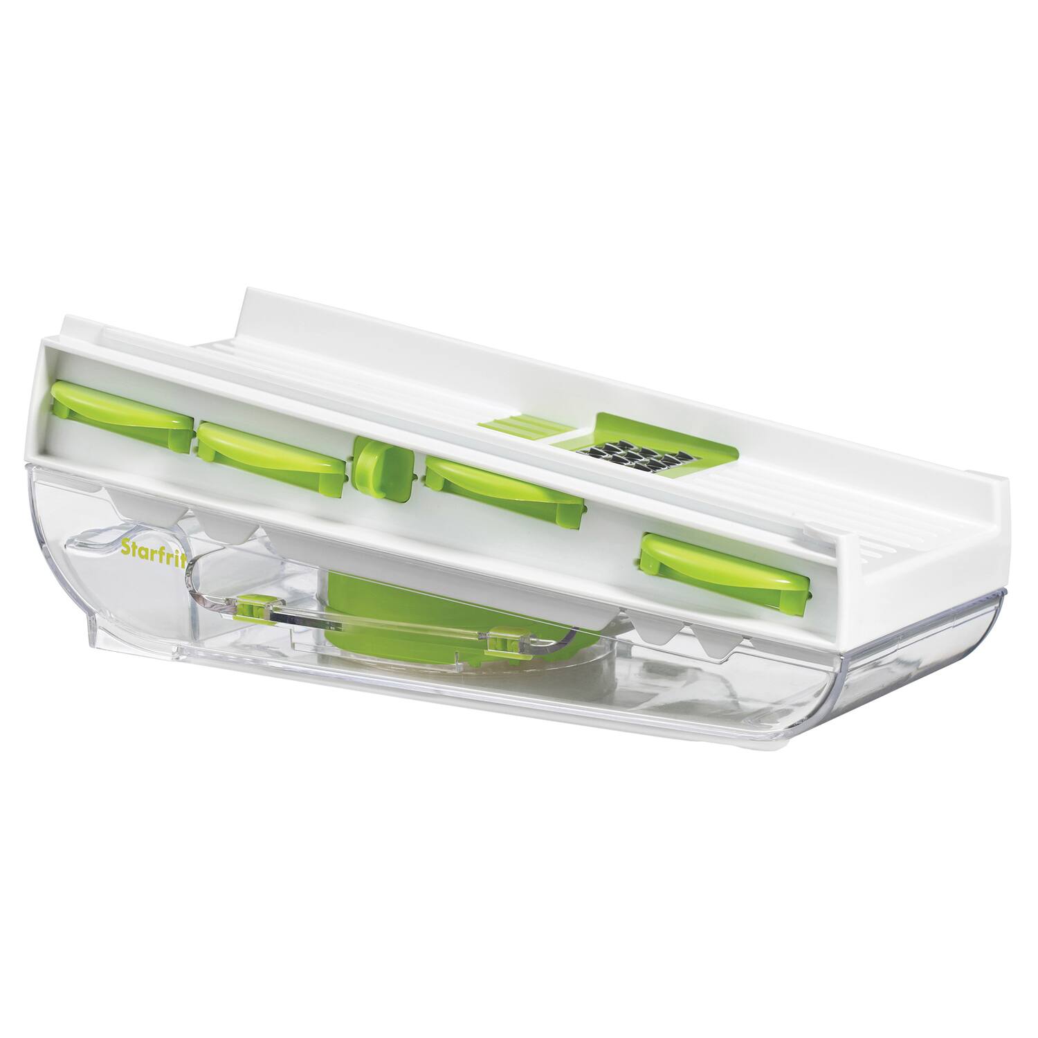 Alt View 5. Starfrit - Starfrit 93087-002-new2 Easy Mandoline - Green.