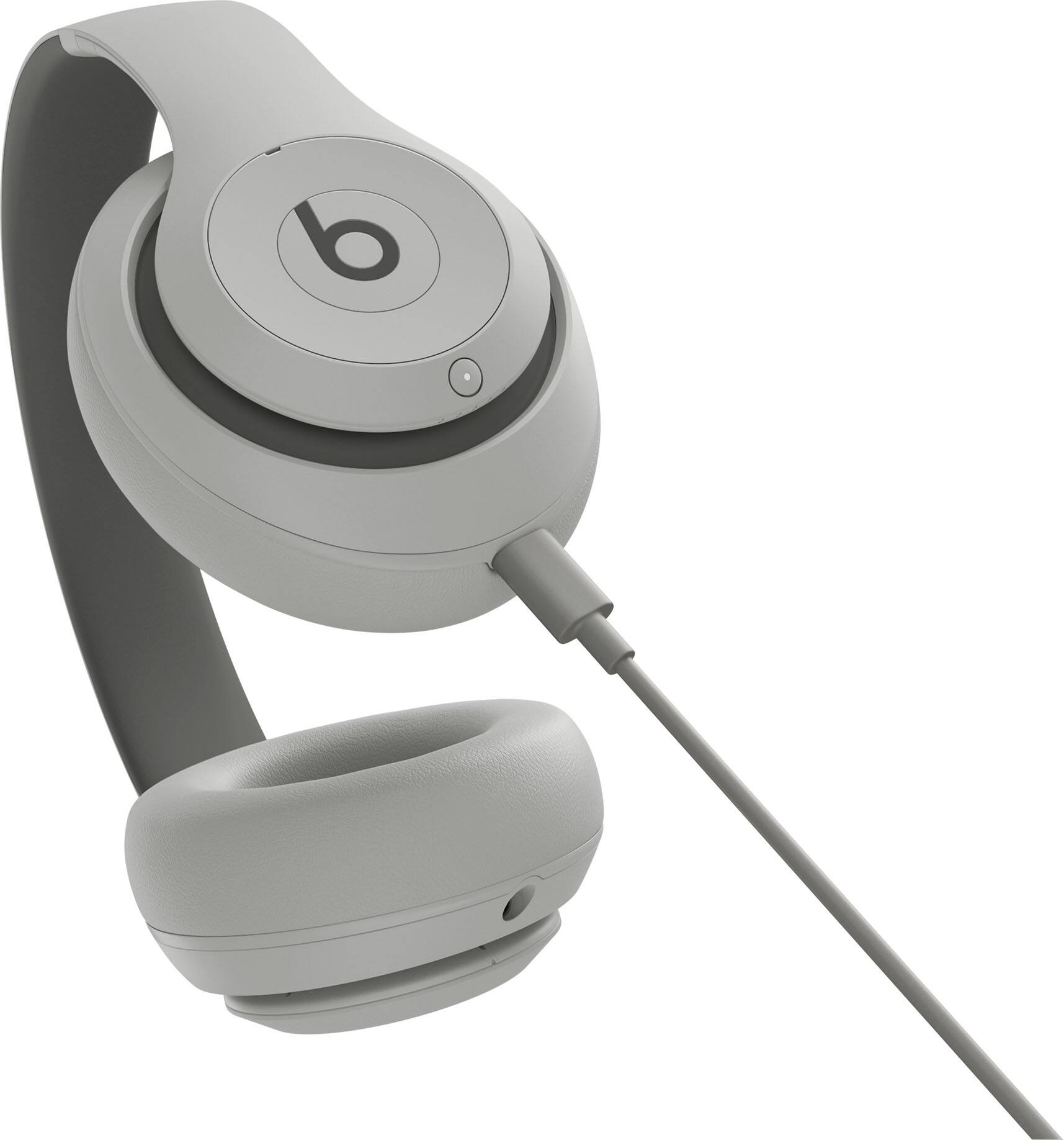 Alt View 5. Beats - Studio Pro - Wireless Noise Cancelling Over-the-Ear Headphones - Duotone Gray.