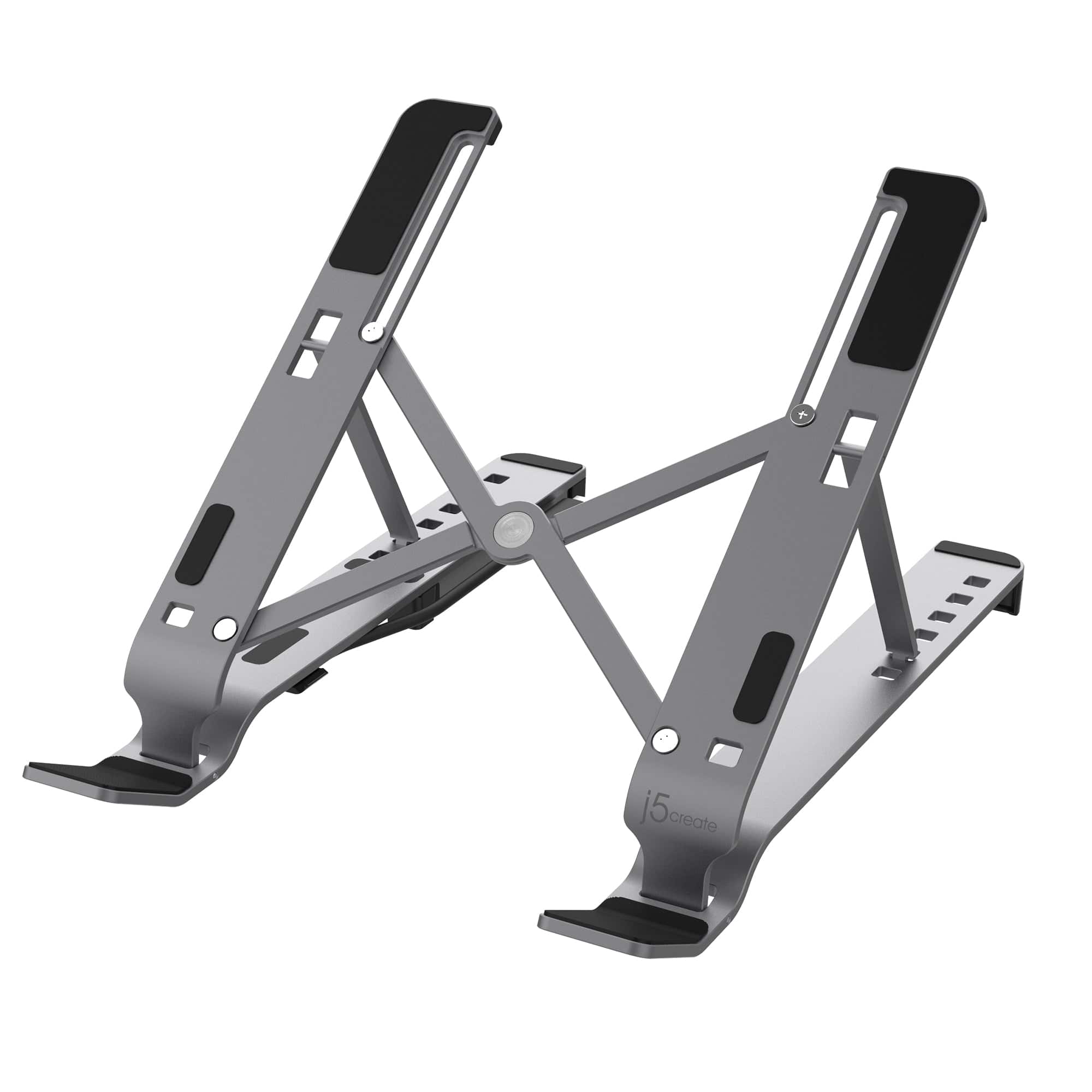 j5create - Laptop Stand with USB 4-Port Hub - Space Gray