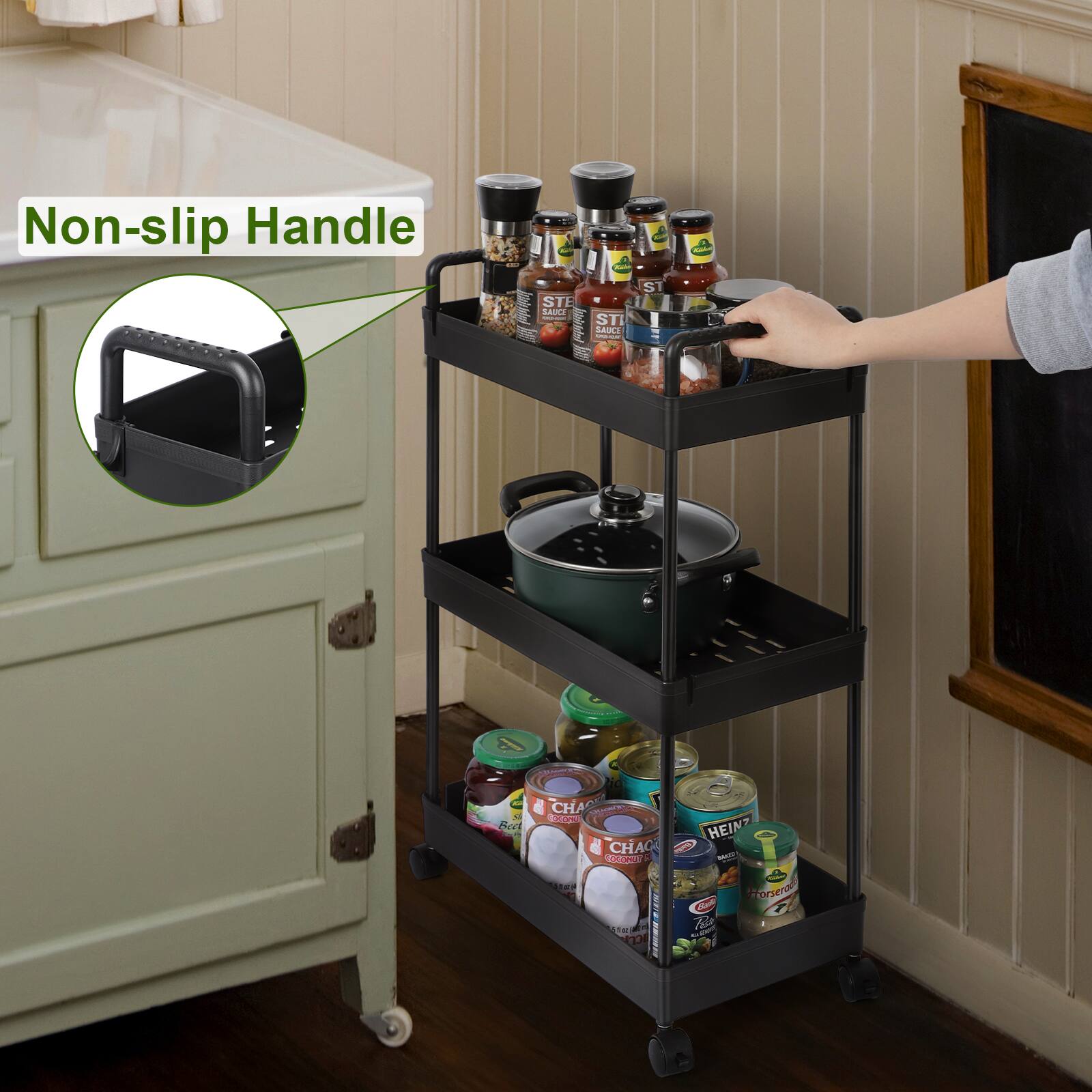 Non-slip Handle

STE SAUCE
STI SAUCE

CHA
CHA

HEINZ

Forzerad