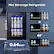 Mini Beverage Refrigerator
40"
6 Bottles (750ml)
7 Bottles (355ml)
24 Cans (355ml)
16.8" H
14.8" D
11.0" W
0.64 CUFT