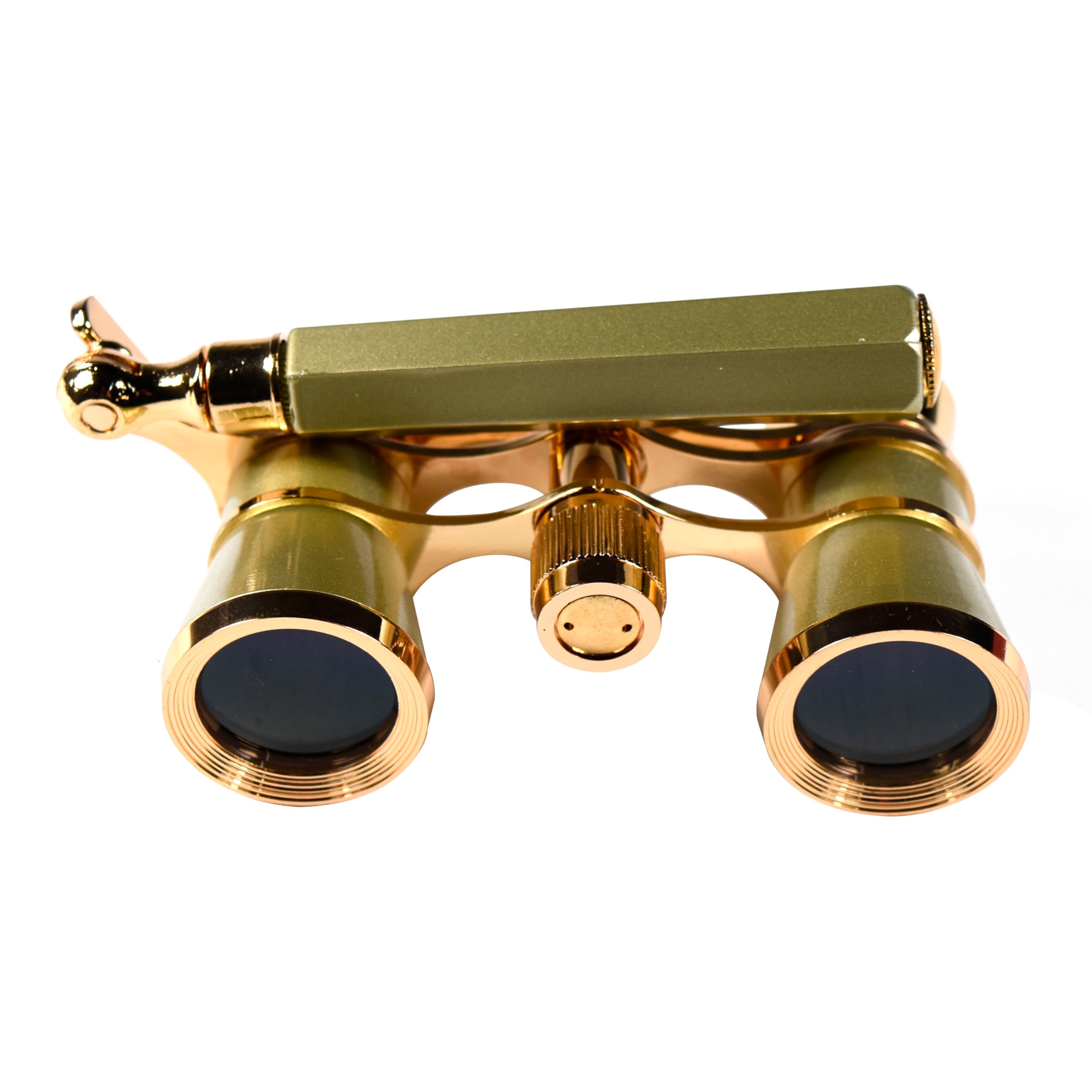 Alt View 4. HQRP - HQRP 3x25 Opera Glasses Theater Binoculars Black with Gold Trim, Built-in Extendable Handle, Crystal Clear Optics.