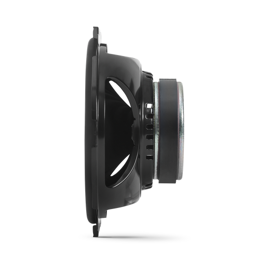 Left. JBL - JBL STAGE3 8627 5” x 7”/6” x 8” Custom-fit two way car audio speaker - Black.