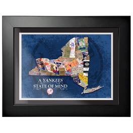 Mustang Drinkware - New York Yankees 12'' x 16'' State of Mind Wall Art - Multicolor