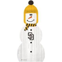 Fan Creations - San Diego Padres 31'' Snowman Leaner - White