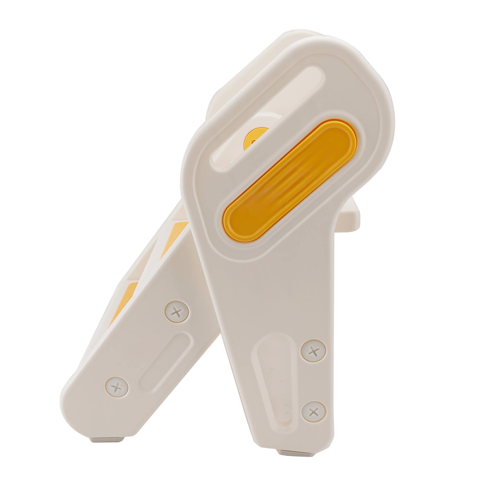 Alt View 6. Topteng - Smart Sensor Light Foldable Step Stool for Kids - 3-to-2 Step Adjustable Ladder with Auto Lighting, for Bathroom Sink.