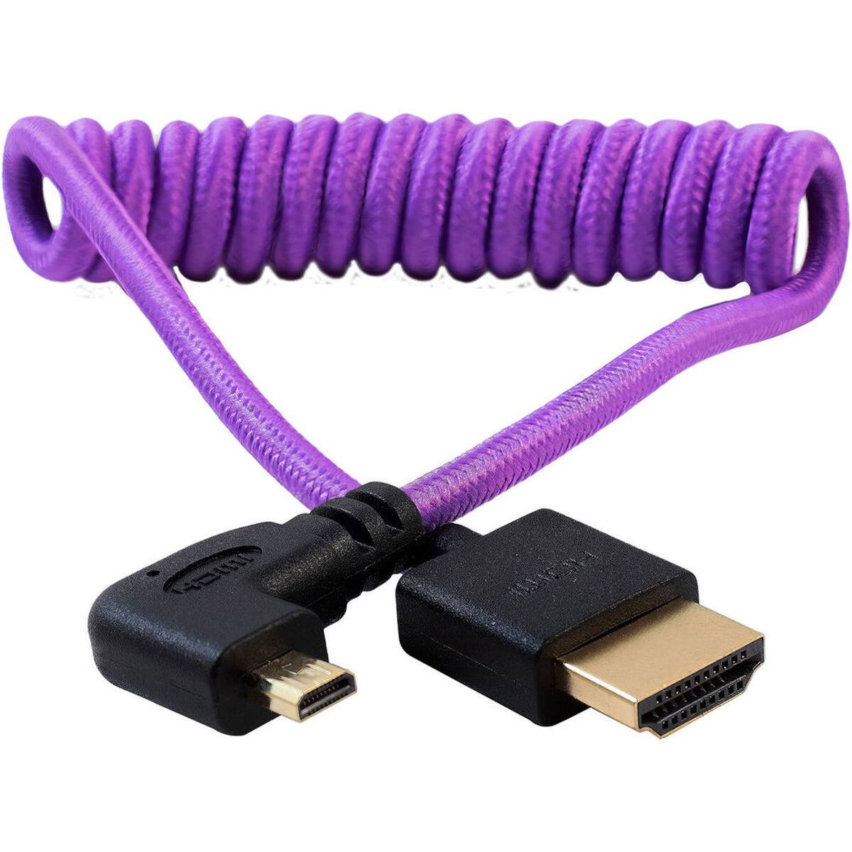 Alt View 1. Kondor Blue - Kondor Blue 12-24" Gerald Undone LE HDMI to Micro-HDMI Cable for Canon R5/6.