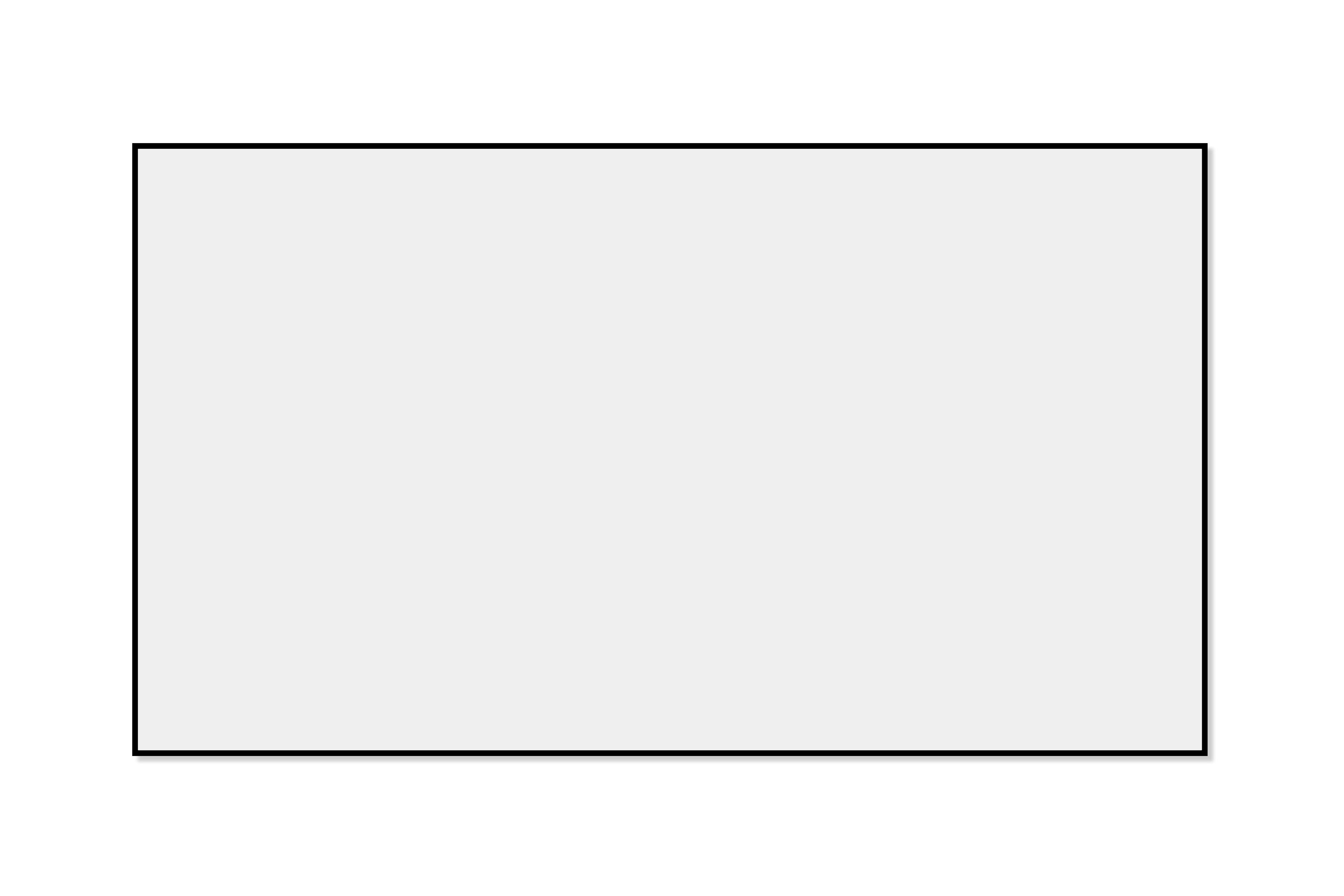 Angle. Elite Screens - Aeon CineWhite® UHD-B EDGE FREE Fixed Frame Matte White Front Projector Screen, 105" Diag., 16:9, AR105WH2.