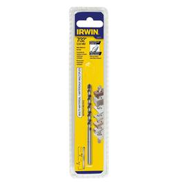 Irwin - 7/32 in. X 4 in. L Multi-Material Jobber Length Masonry Drill Bit Straight Shank 1 pc