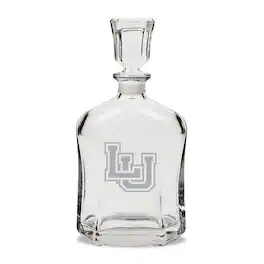 Jardine - Lamar Cardinals Team Design 23.75oz. Crystal Whiskey Decanter - Multicolor