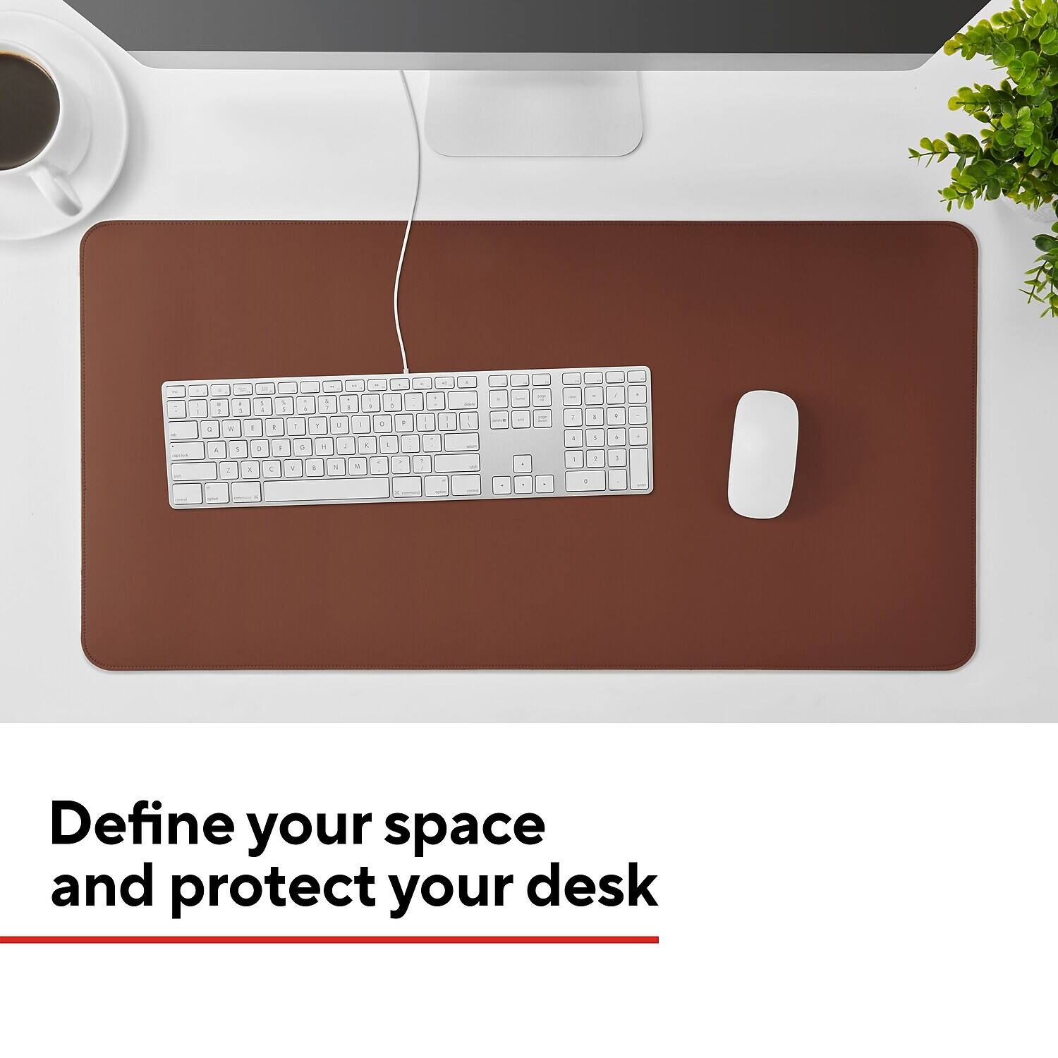 Define your space and protect your desk