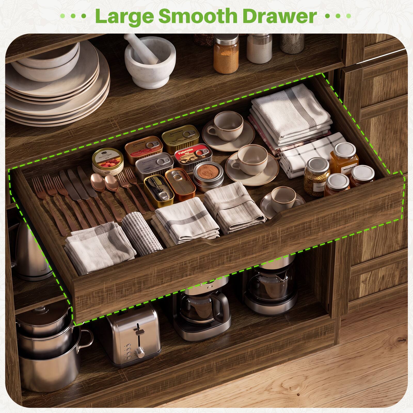 Large Smooth Drawer