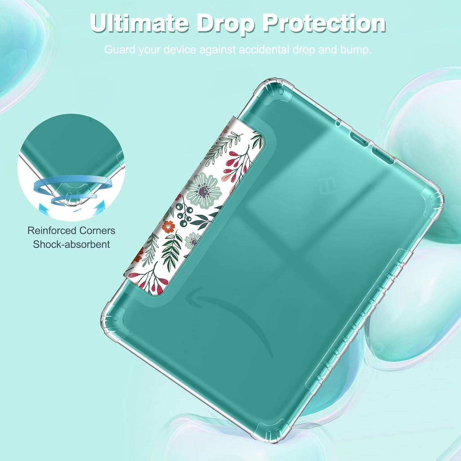 Ultimate Drop Protection  
Guard your device against accidental drop and bump.  

Reinforced Corners  
Shock-absorbent