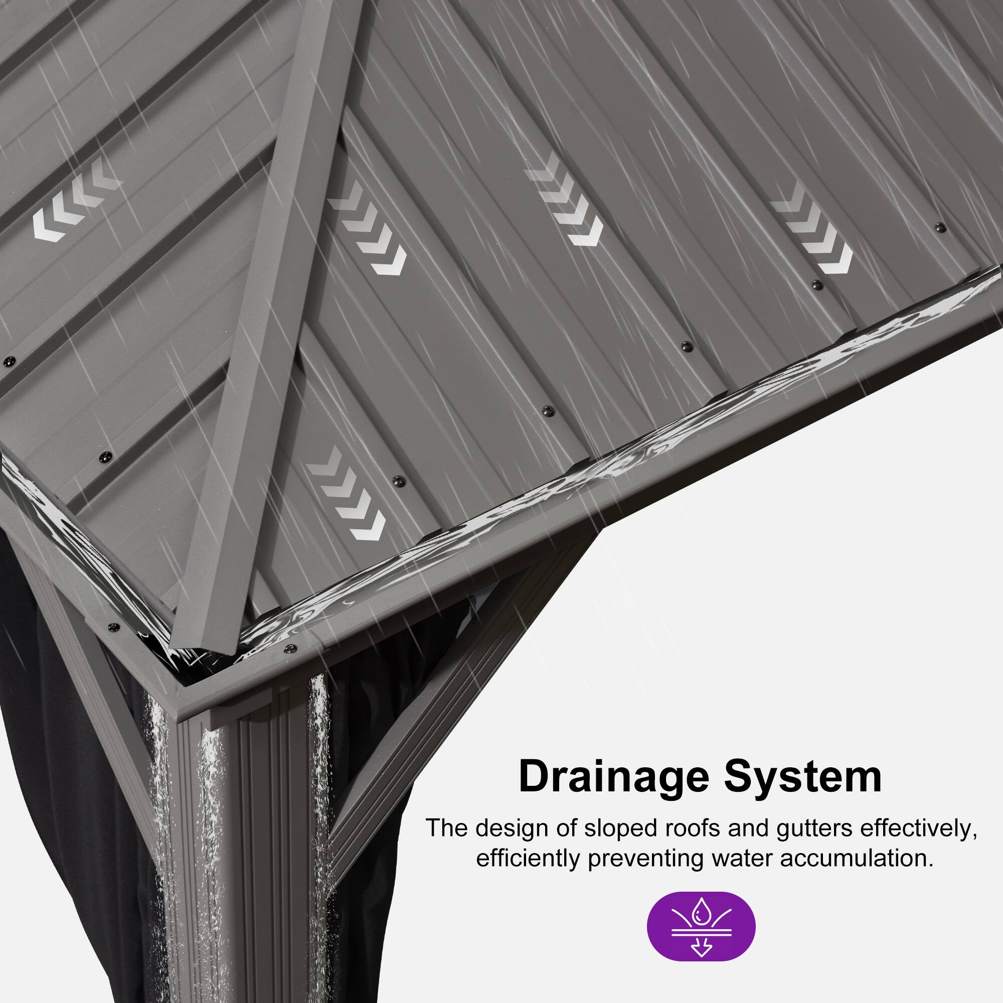 Drainage System

The design of sloped roofs and gutters effectively, efficiently preventing water accumulation.